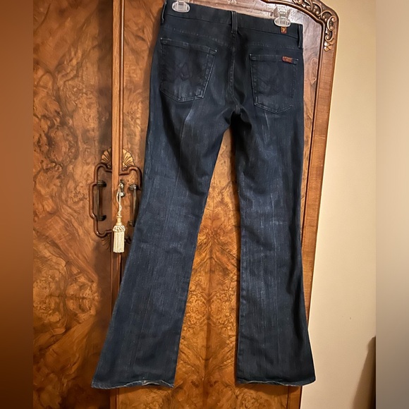 7 For All Mankind Jeans Size 26 A Pocket Brown Tag, estimated 2007 - Picture 2 of 11